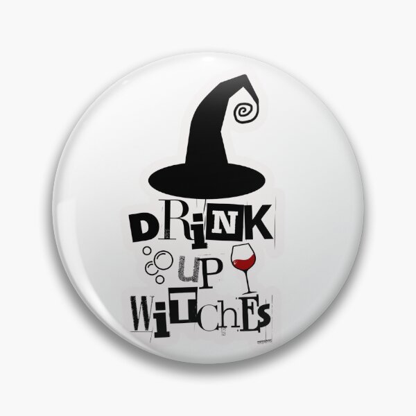 Item preview, Sip in Spooky Style with 'Drink up Witches' Halloween Sticker designed and sold by ImagStation.