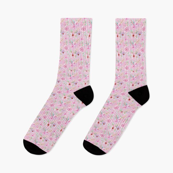 Artikelvorschau, Rosa Blumenmuster entworfen und verkauft von shopcosmiclatte.