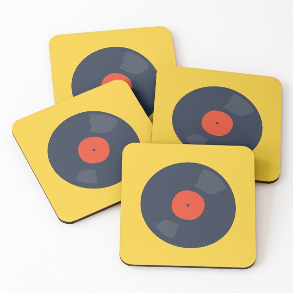 Item preview, Retro Vinyl LP - Yellow designed and sold by StudioWibblee.