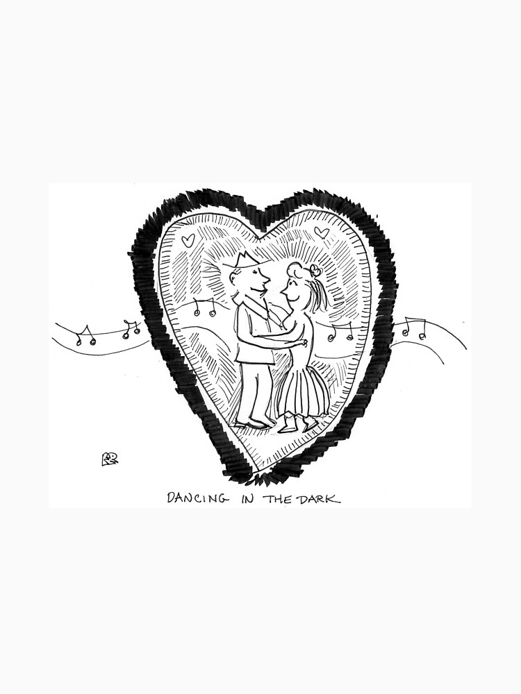 Thumbnail 7 of 7, Classic T-Shirt, Dancing in the Dark designed and sold by bromfieldpen.