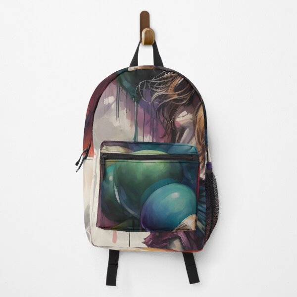 Item preview, Colored Pensketch - Girl with baloons designed and sold by ManuelAndreas.