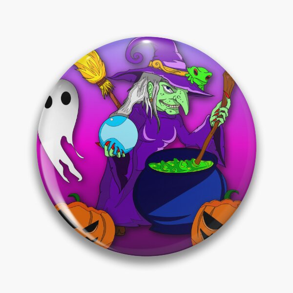 Item preview, Halloween Witch designed and sold by SylwiaCarArt.