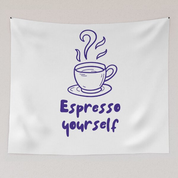 Item preview, Copy of Espresso Yourself. Espresso Machine Coffee Lover designed and sold by Rebel-Design.