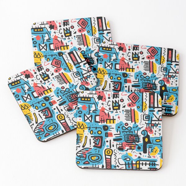 Item preview, Modern Abstract Pop Art Pattern designed and sold by ShantyShawn.