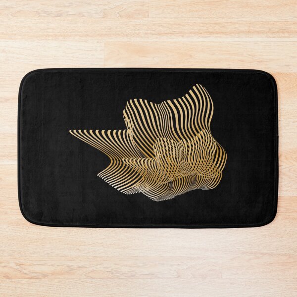 Item preview, Happy Crown Black and Gold Abstract Art designed and sold by Space Sense.