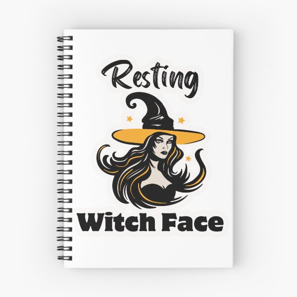 Item preview, 'Resting Witch Face' Halloween Sticker designed and sold by ImagStation.
