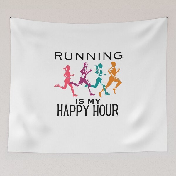 Item preview, running is my happy hour designed and sold by TThousand.