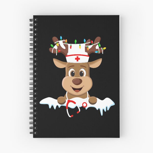 Item preview, Christmas Nurse Love NICU RN ER Santa Reindeer Nurse Hat Elf designed and sold by FirstTouch.