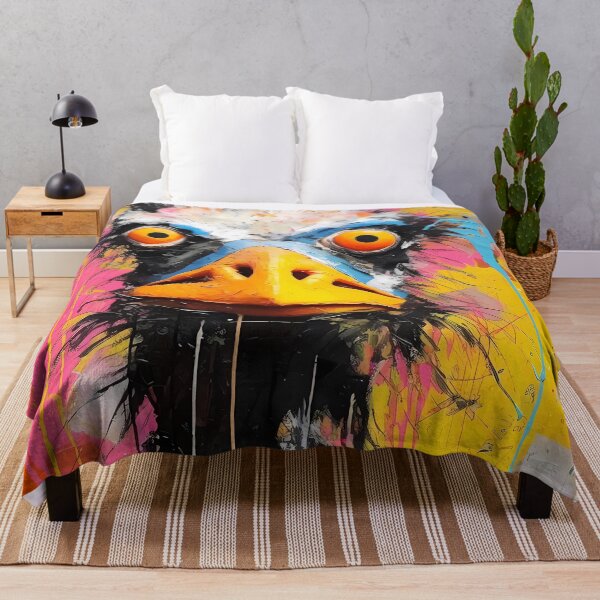 Item preview, Bird Art: Ostrich WOW-some. designed and sold by GiveMeMood.