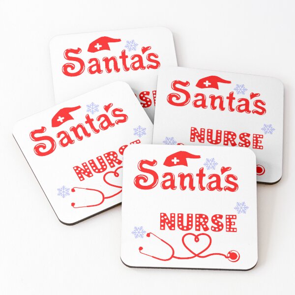 Item preview, Santa's Favorite Nurse Christmas Short Sleeve designed and sold by FirstTouch.