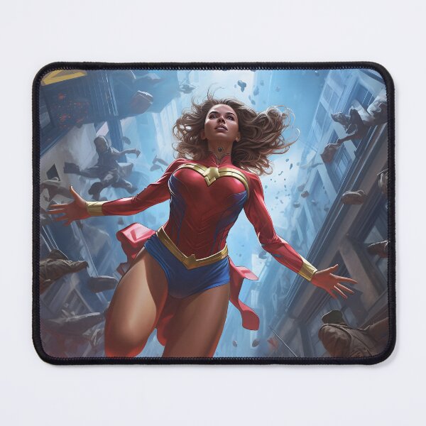 Item preview, Female Superhero Action Shot designed and sold by dcrc.