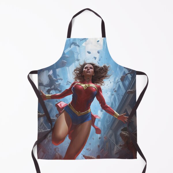 Item preview, Female Superhero Action Shot designed and sold by dcrc.