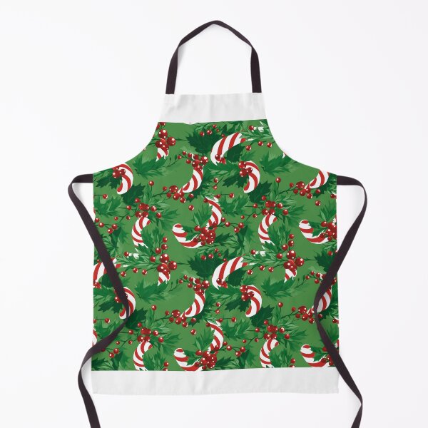 Item preview, Candy Cane Stripes and Holly designed and sold by Pnid.