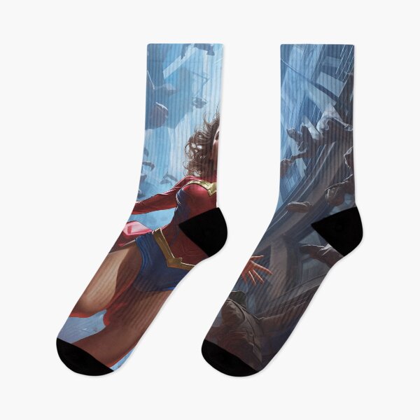 Item preview, Female Superhero Action Shot designed and sold by dcrc.