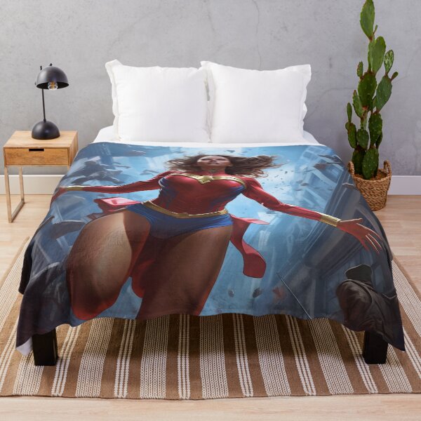Item preview, Female Superhero Action Shot designed and sold by dcrc.