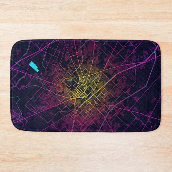 Item preview, Faisalabad City Map of Pakistan - Neon designed and sold by deMAP.
