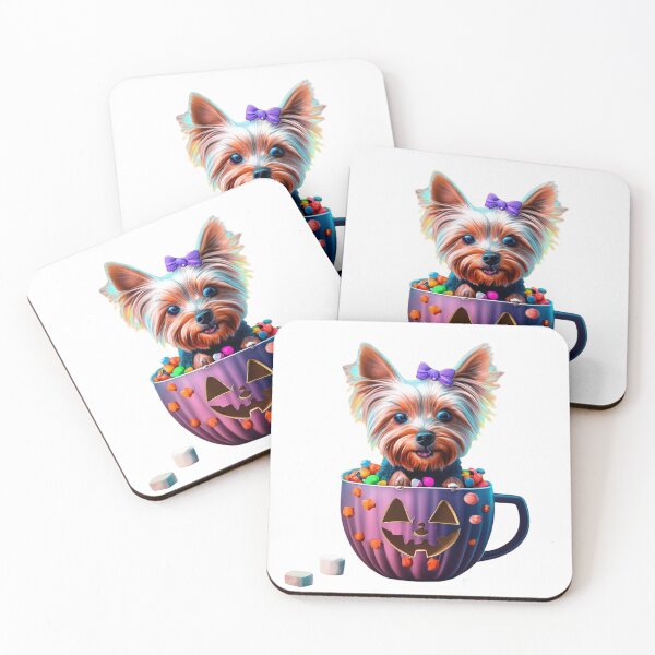 Item preview, Yorkie Hallloween designed and sold by CreativeSoulByH.