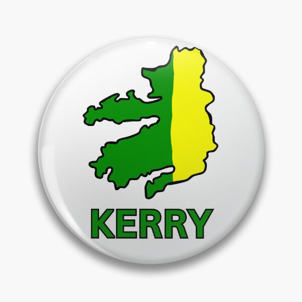 Item preview, KERRY - County Colours Tees - Green and Gold Of Kerry - Irish Tees and Gifts designed and sold by Melty Shirts.