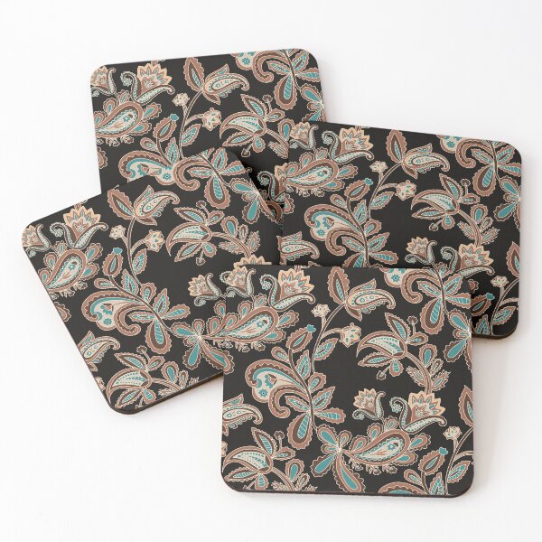 Item preview, Delicate Paisley with turquoise designed and sold by Silviaclara.