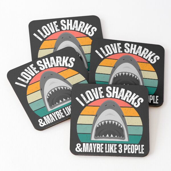 Item preview,    I love sharks  and maybe like 3 people designed and sold by erozzz.