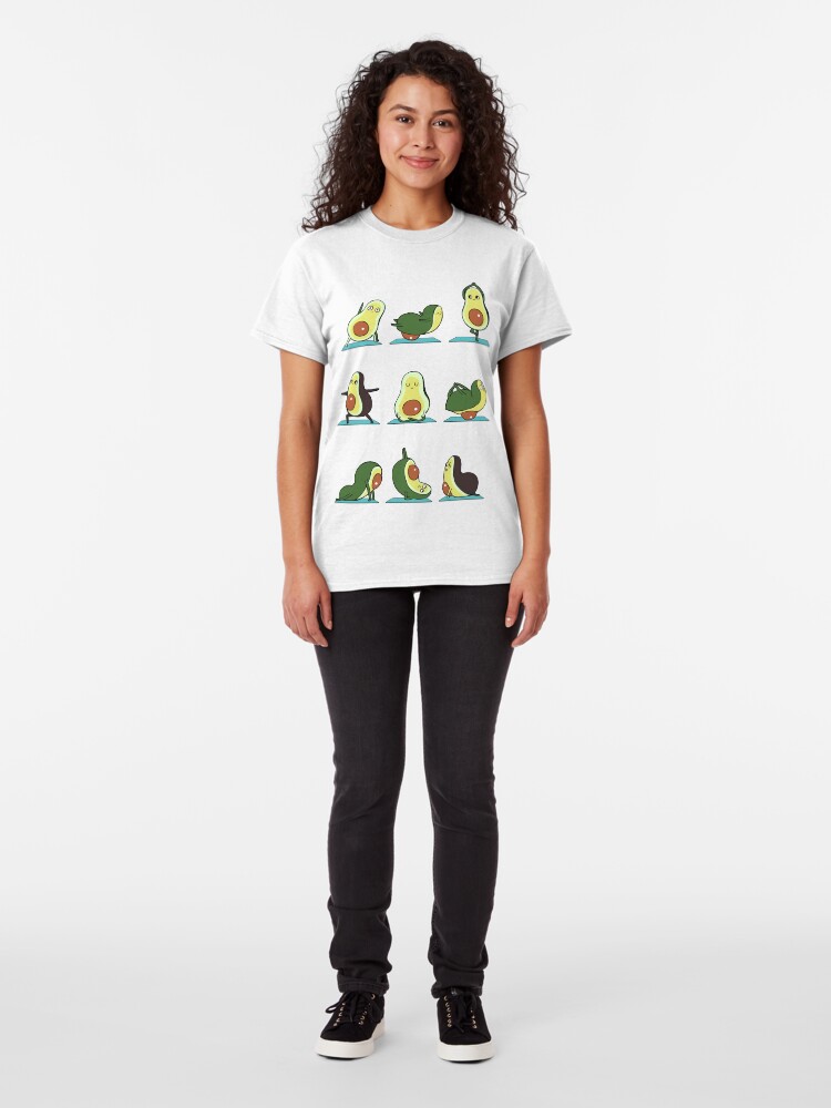 Alternate view of Avocado Yoga Classic T-Shirt