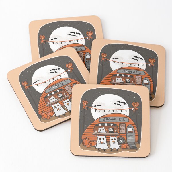 Item preview, Spookies Cafe designed and sold by KilkennyCat Art.
