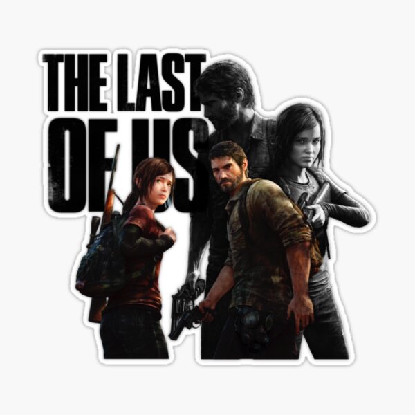 The Last of Us — Ellie & Joel Sticker for Sale by milkuvvay