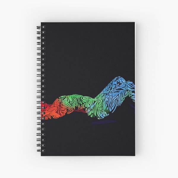 RGBTQ Spiral Notebook