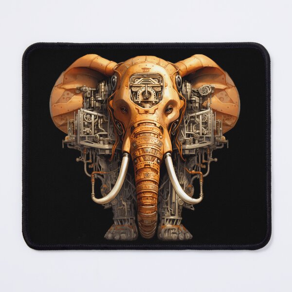 Item preview, "Steampunk Elephant" designed and sold by Art-Vortex-fr.
