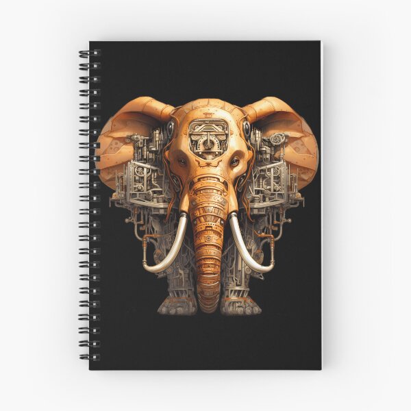 Item preview, "Steampunk Elephant" designed and sold by Art-Vortex-fr.