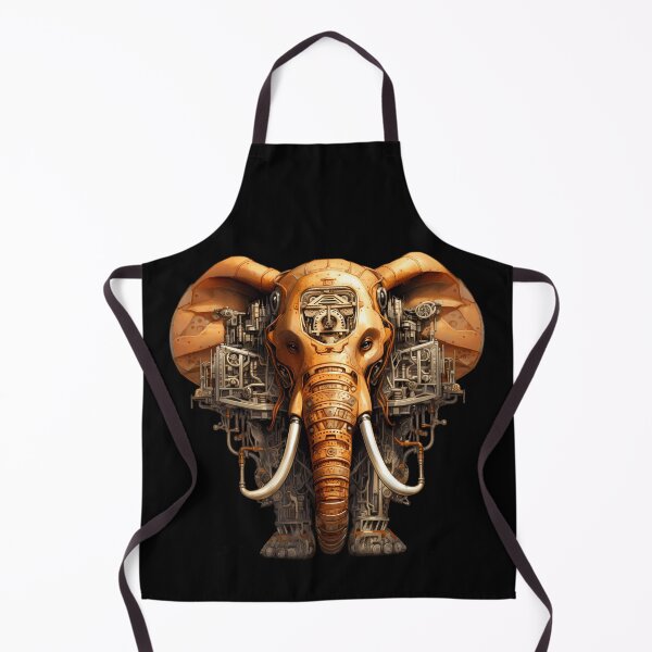 Item preview, "Steampunk Elephant" designed and sold by Art-Vortex-fr.