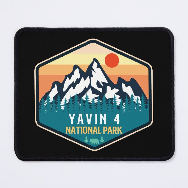 Item preview, Yavin 4 National Park designed and sold by nature-space.