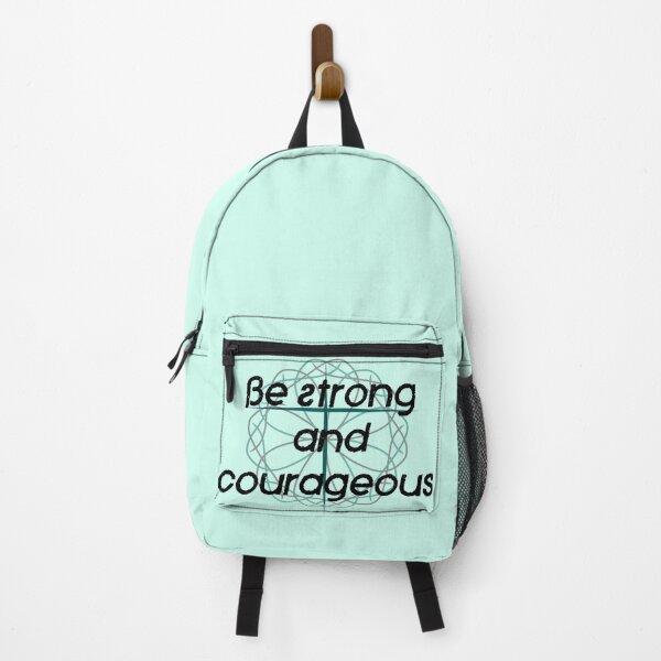 Item preview, Be Strong and Courageous designed and sold by lillyaura-art.