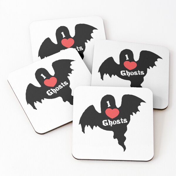 Item preview, I Love Ghosts designed and sold by GlitterandDecay.