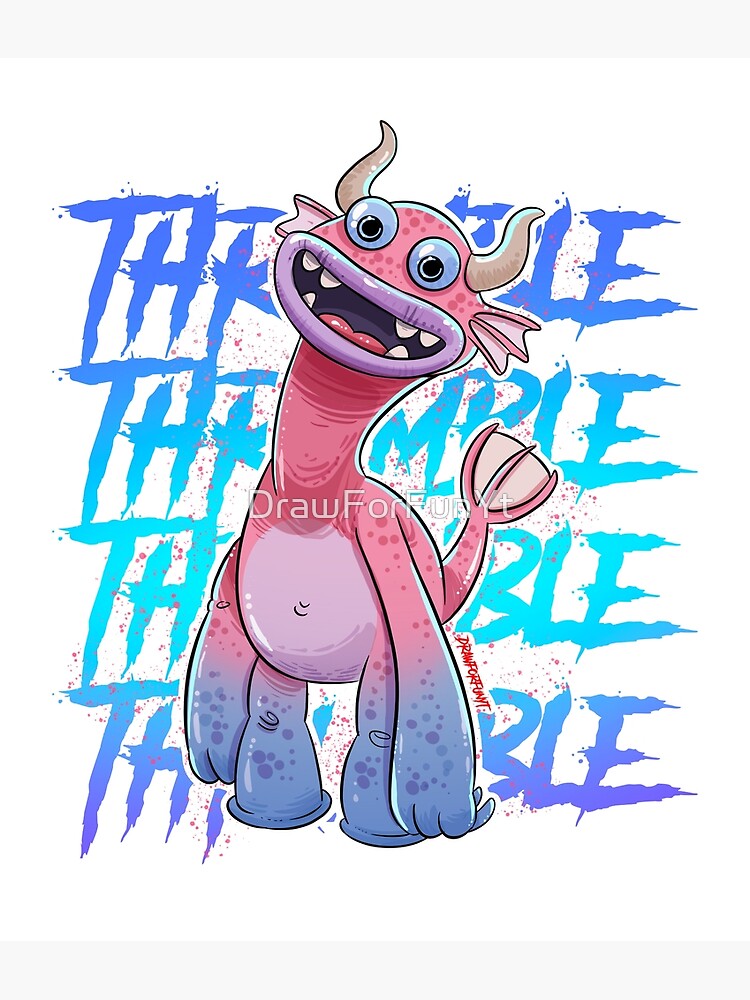 Wubbox Monster Photographic Print for Sale by DrawForFunYt