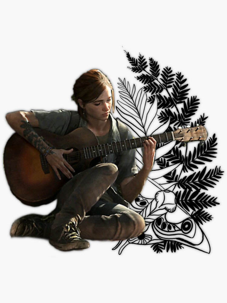 The Last of Us — Ellie & Joel Sticker for Sale by milkuvvay