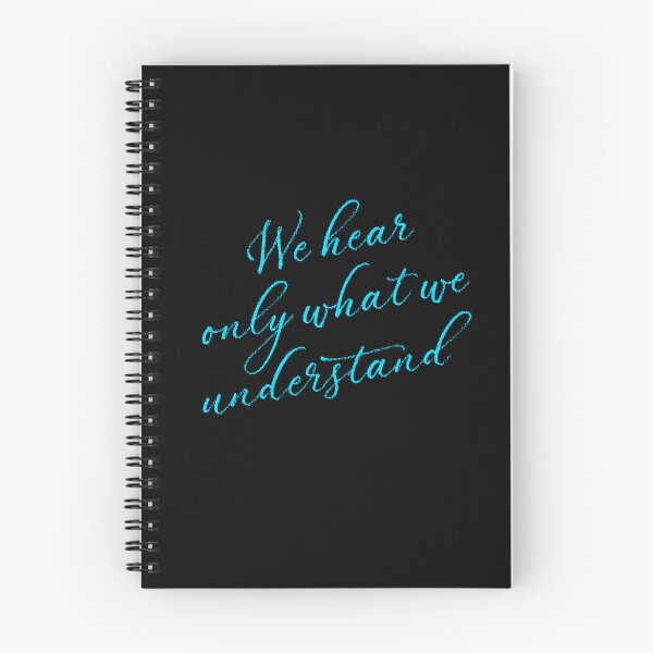 Item preview, We hear only what we understand. v.6 designed and sold by x1brett.