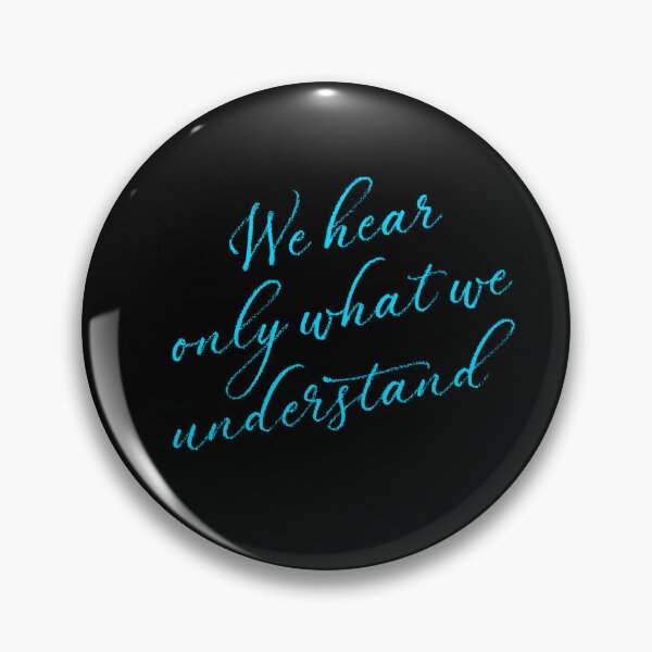 Item preview, We hear only what we understand. v.6 designed and sold by x1brett.