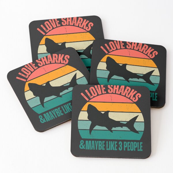Item preview, Just love sharks and maybe 3 people designed and sold by erozzz.
