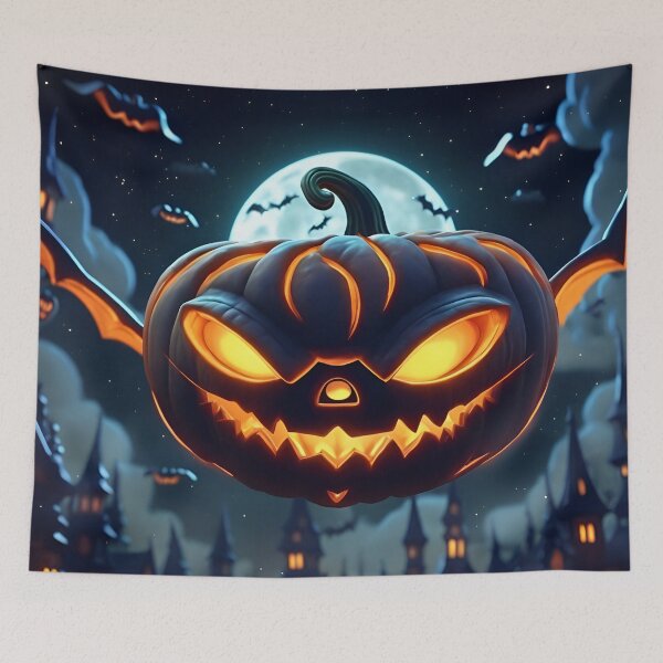 Item preview, Halloween Evil Spooky Pumpkin. designed and sold by ExtraEm.