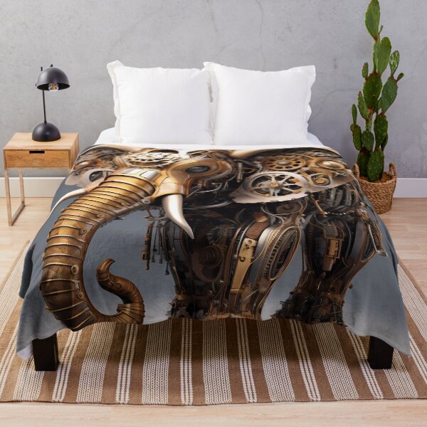 Item preview, "Steampunk Elephant" designed and sold by Art-Vortex-fr.