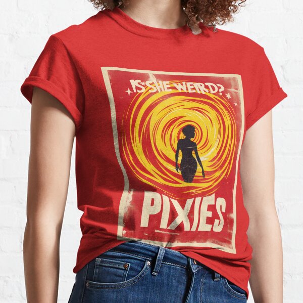 Vista previa del artículo con la obra «¿Es ella rara? - Pixies», diseñado y vendido por Wanderdreaming.
