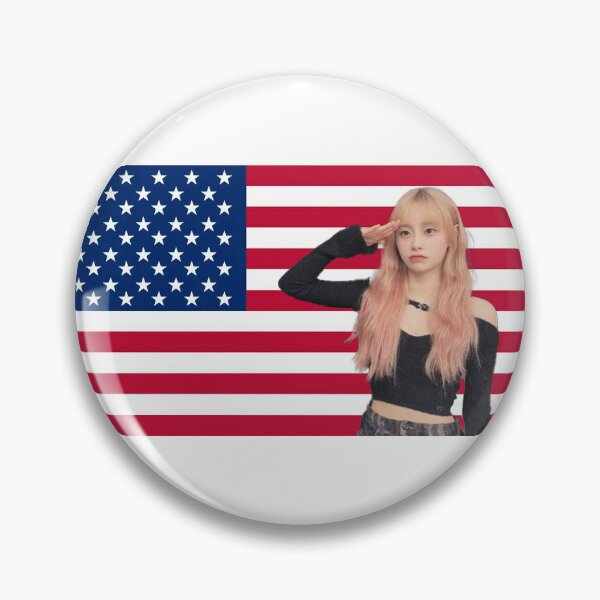 Item preview, Chuu Salute America Flag  designed and sold by blossomedflower.