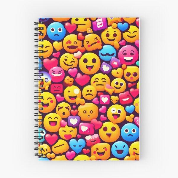 Item preview, Emoji pattern designed and sold by VisualFeeling.