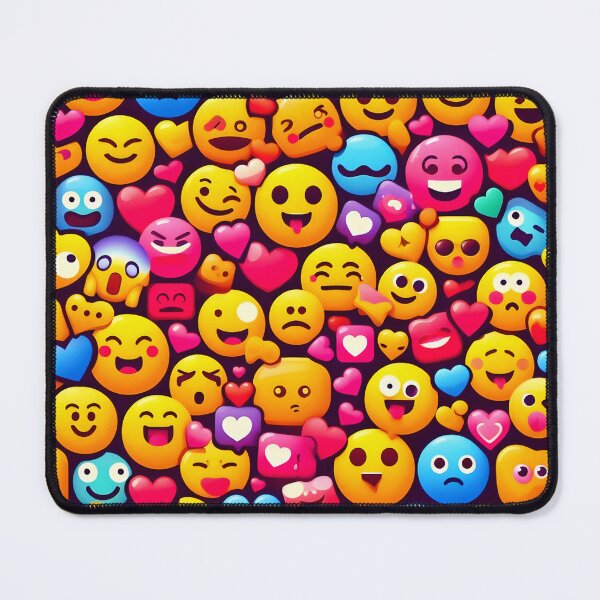 Item preview, Emoji pattern designed and sold by VisualFeeling.