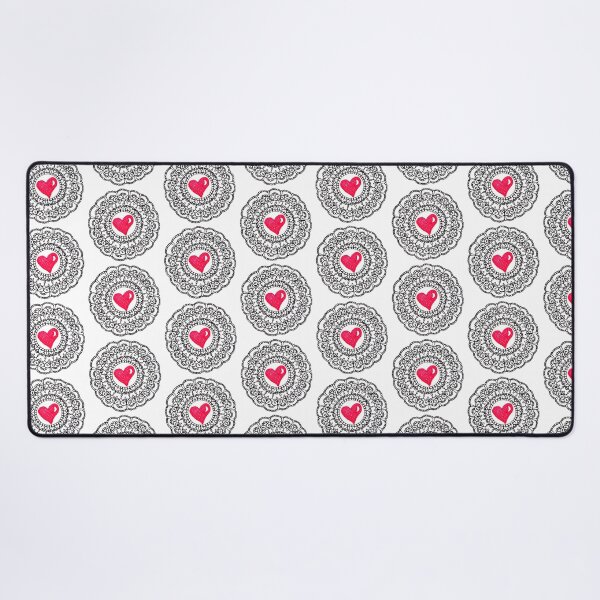 Item preview, Mandala red heart designed and sold by DesignPMG.