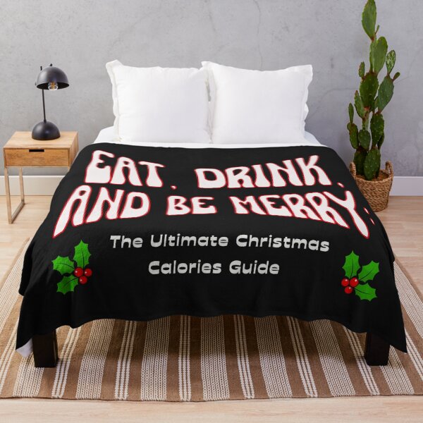 Item preview, Christmas gift ideas, "Eat, Drink, and Be Merry designed and sold by LindaLG.