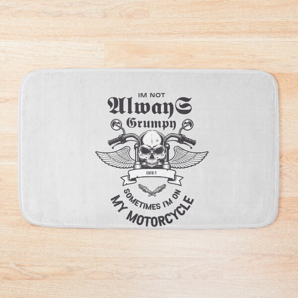 Item preview, i'm not always grumpy sometimes i'm on my motorcycle designed and sold by benaouichShop.