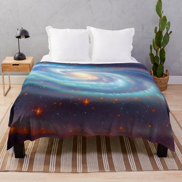 Item preview, Swirling Blue Nebula, Ai Generated Art  designed and sold by ACC .