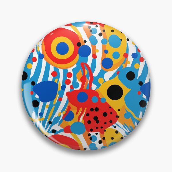 Item preview, Abstract Shapes Pop Art Pattern designed and sold by ShantyShawn.